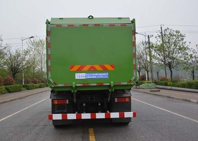 Tianjun Dejin brand automobiles TJV5255ZLJSXJ garbage dump truck 