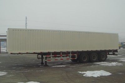 Juwang  ZJW9330XXY Box transport semi-trailer