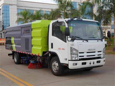 Kehui brand automobiles FKH5110TXSQL6 Washing and sweeping vehicle