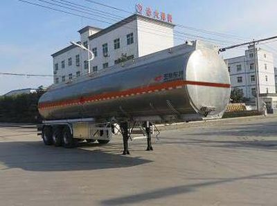 Special transport  DTA9407GYY Aluminum alloy oil transport semi-trailer