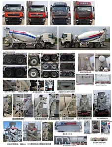 Haowo  ZZ5317GJBV306HF1 Concrete mixing transport vehicle