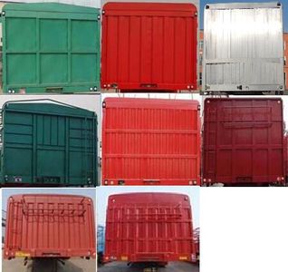 Zhongwang  MBS9401CCYLH Aluminum alloy warehouse grate transport semi-trailer