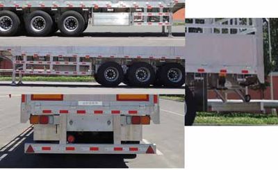 Zhongwang  MBS9401CCYLH Aluminum alloy warehouse grate transport semi-trailer