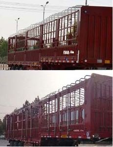 Zhongwang  MBS9401CCYLH Aluminum alloy warehouse grate transport semi-trailer