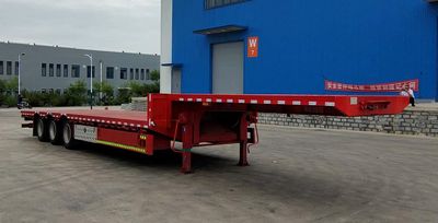 Jishan Kaida  NXK9400TDP Low flatbed semi-trailer