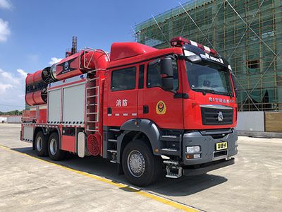 Galaxy BX5230TXFPY139SK6Smoke exhaust fire truck