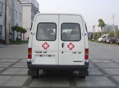 Jiangling Quanshun brand automobiles JX5034XJHZB ambulance