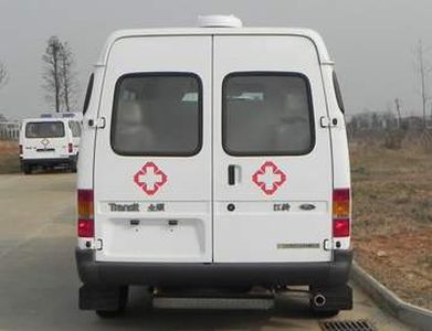 Jiangling Quanshun brand automobiles JX5034XJHZB ambulance