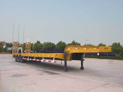 Hanyang  HY9400TDP Low flatbed semi-trailer