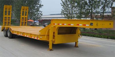 Xinke brand automobiles LXK9350TDP Low flatbed semi-trailer