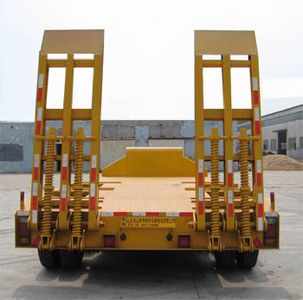 Xinke brand automobiles LXK9350TDP Low flatbed semi-trailer