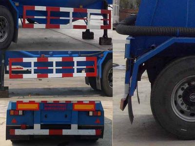 Xinjun brand automobiles ZHY9400GFL Medium density powder material transportation semi-trailer