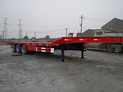 Qulong  ZL9281TDP Low flatbed semi-trailer