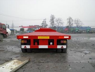 Qulong  ZL9281TDP Low flatbed semi-trailer