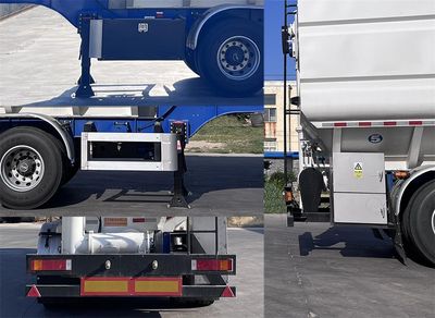 Yongyizhou brand automobiles NYZ9400ZSLD55 Bulk feed transport semi-trailer