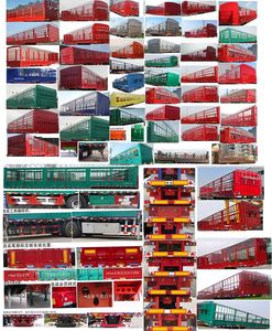 Tongtai Dingsheng brand automobiles TZL9400CCYE Gantry transport semi-trailer