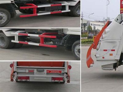 Zhongjie Automobile XZL5061ZYS3 Compressed garbage truck