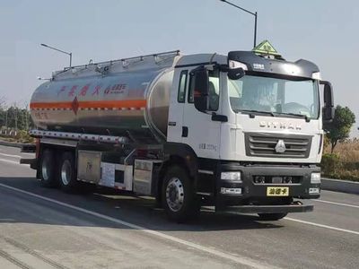 Yongqiang  YQ5260GRYCTZ Aluminum alloy flammable liquid tank transport vehicle