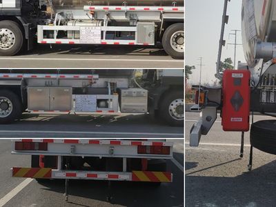 Yongqiang  YQ5260GRYCTZ Aluminum alloy flammable liquid tank transport vehicle