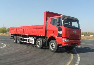 Jiefang Automobile CA3310P66K24L7T4E Flat head diesel dump truck