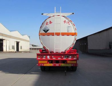 Zhengkang Hongtai brand automobiles HHT9400GFWA Tank transport semi-trailer for corrosive substances