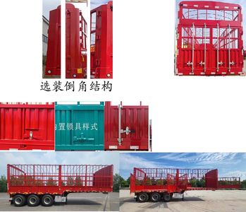 Zhou Qiangqiang  RZQ9401CCYE Gantry transport semi-trailer