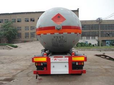 Lu Zheng  ZBR9404GYQ Semi trailer for liquefied gas transportation