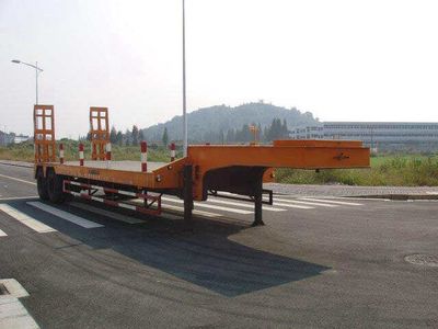 Zhongqi brand automobiles ZQZ9341TDP Low flatbed semi-trailer