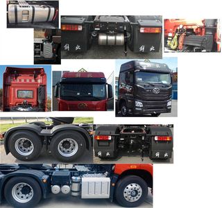 Jiefang Automobile CA4255P25K2T1E6A80 Semi trailer tractor for dangerous goods transportation