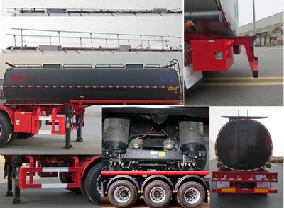 Jining Hongtai brand automobiles NHT9400GPG Ordinary liquid transport semi-trailer