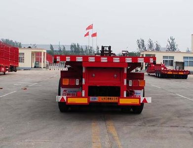 Linzhou  YDZ9404ZZXP Flat dump semi-trailer