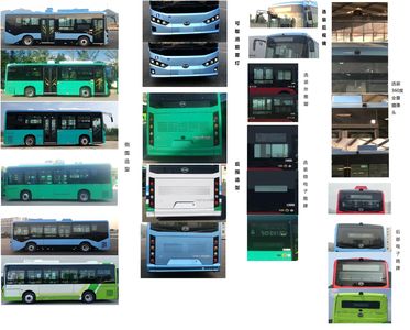 BYD  BYD6850NHZEV Pure electric city buses