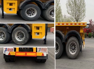 Yongkang  CXY9351ZZXP Flat dump semi-trailer