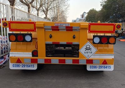 Huajun  ZCZ9405TWYN Transport semi-trailer of dangerous goods tank frame