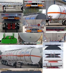 Changhua  HCH9407GRY42 Flammable liquid tank transport semi-trailer