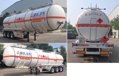 Changhua  HCH9407GRY42 Flammable liquid tank transport semi-trailer