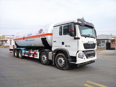 Huida brand automobiles YHD5324GDY Low temperature liquid transport vehicle