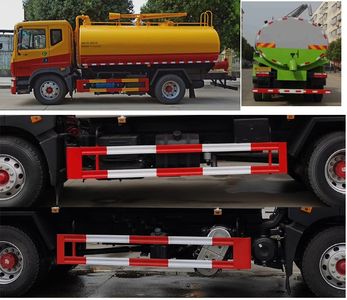 Zhongqi Liwei brand automobiles HLW5180GXE6EQ Septic suction truck