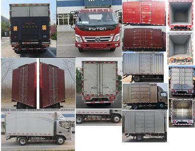 Foton  BJ5045XXYFA Box transport vehicle