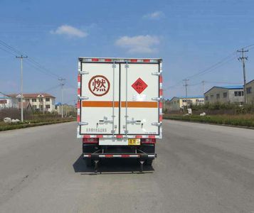 Foton  BJ5049XRQFA Flammable gas box transport vehicle