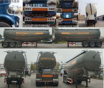 Tongyada  CTY9408GSN Bulk cement transport semi-trailer