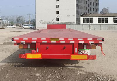 Zhongshun Guangxin brand automobiles HGX9400TDP Low flatbed semi-trailer