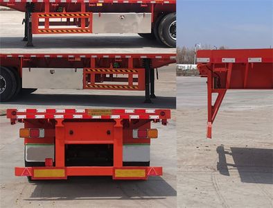 Haoyang  LWG9390TPB Flat transport semi-trailer