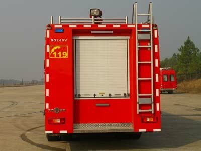 Tianhe  LLX5423GXFSG240V Water tank fire truck