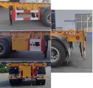 Tonghua  WTY9400TWY30 Transport semi-trailer of dangerous goods tank frame