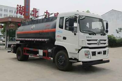 Zhongqi Liwei brand automobiles HLW5181GFW5EQ Tank transport vehicle for corrosive substances