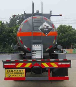 Zhongqi Liwei brand automobiles HLW5181GFW5EQ Tank transport vehicle for corrosive substances