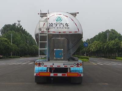 Lingyu  CLY9409GFLC Low density powder material transportation semi-trailer