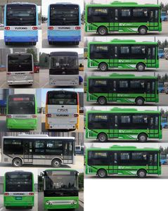 Yutong  ZK6650BEVG30 Pure electric city buses