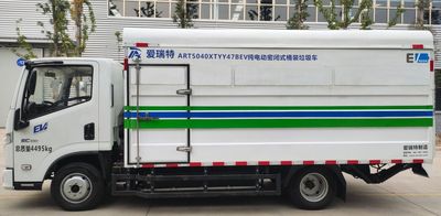 Arrett  ART5040XTYY47BEV Pure electric enclosed bucket garbage truck